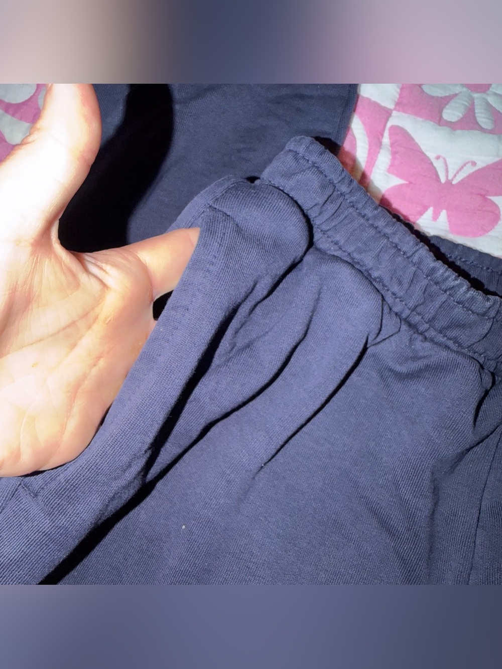 Gymshark Kettlebell Cutie Blue Sweatpants - Picture 4 of 7